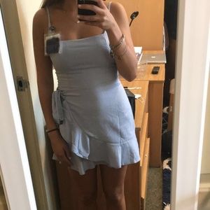 princess polly cottage hill mini dress blush